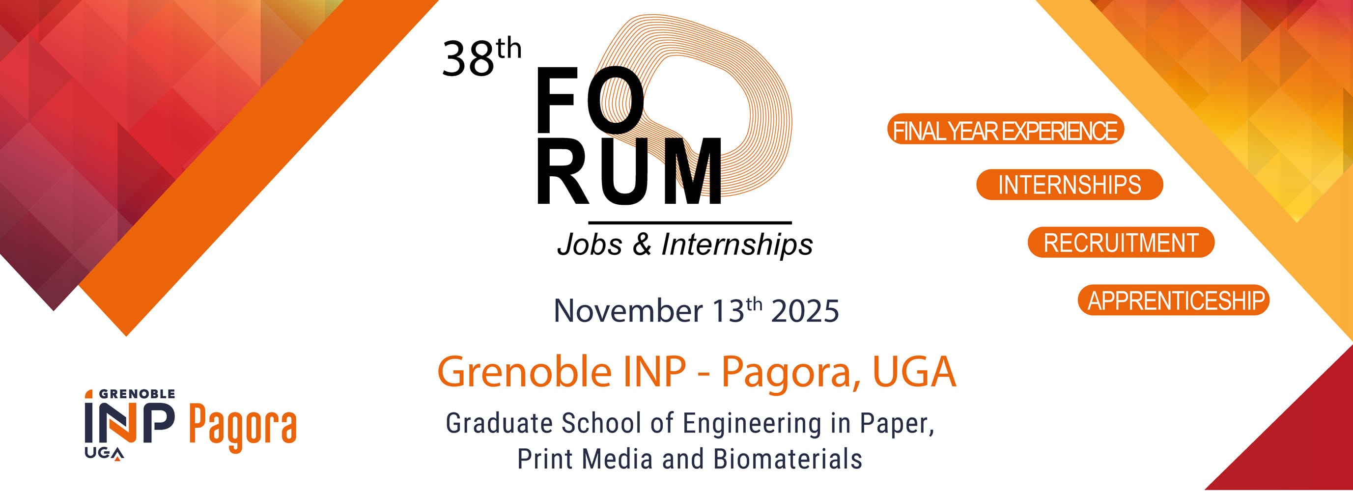 Forum Jobs and Internship at Grenoble INP - Pagora