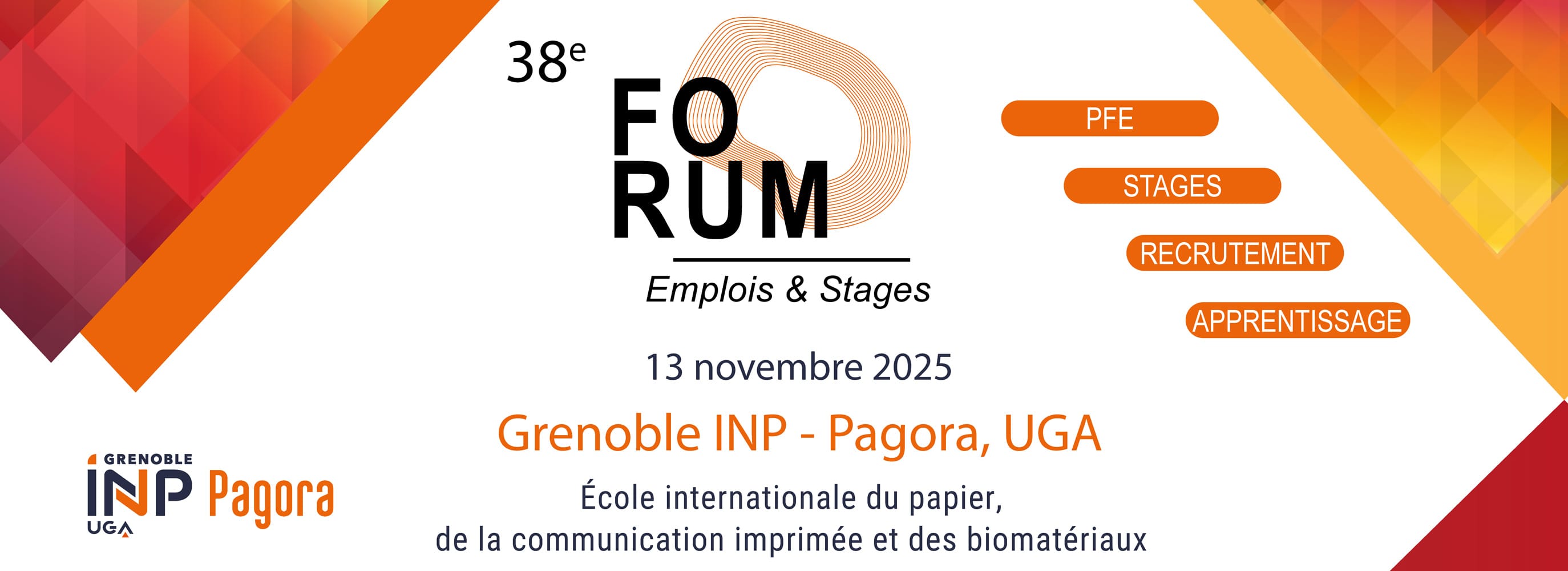 Forum Emplois et Stages de Grenoble INP - Pagora